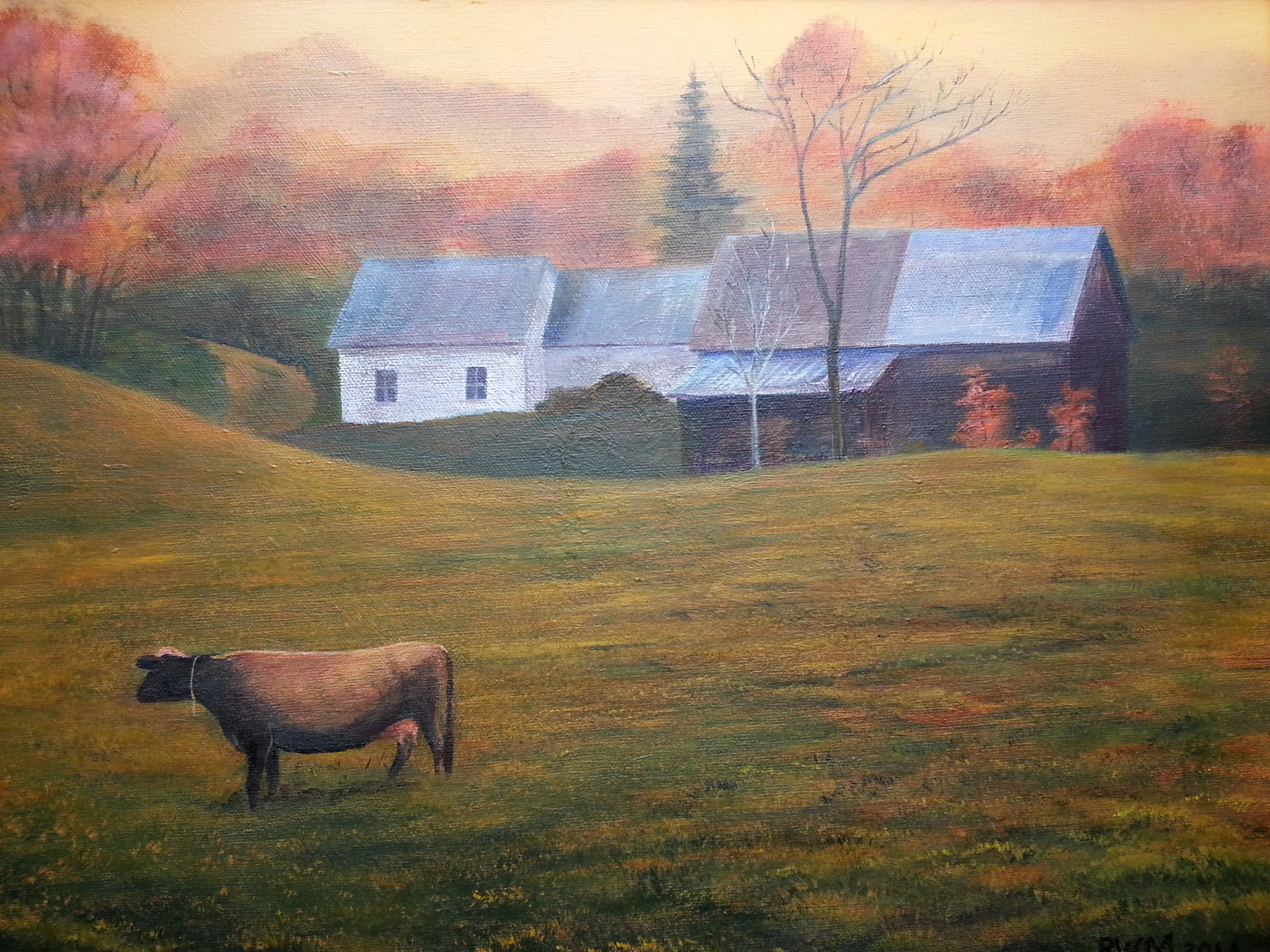 Vermont farm house